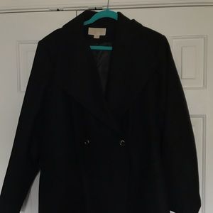 Michael Kors Plus Size Wool Coat